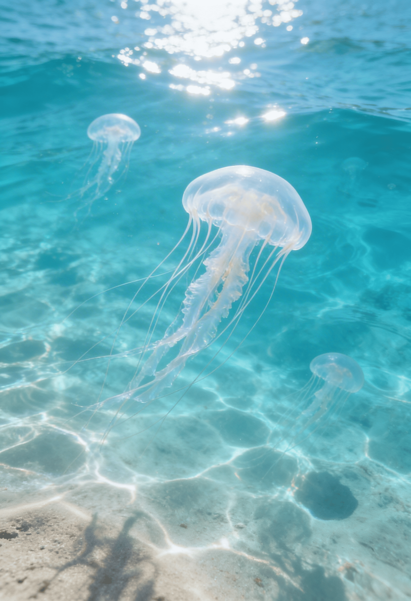 freepik__realistic-jellyfish-swimming-in-turquoise-water-ne__57249